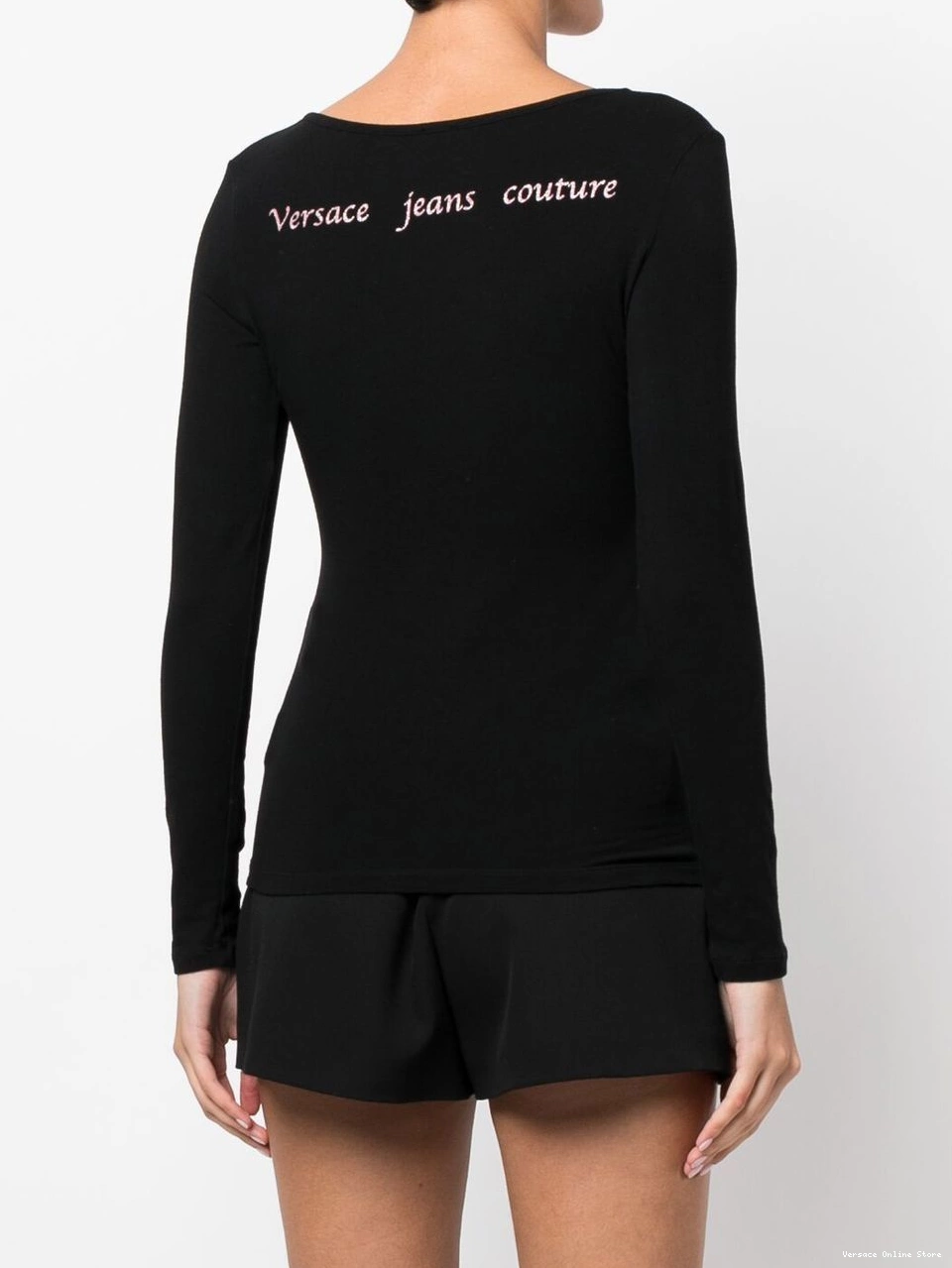 Affordable 2000s Women Versace T-shirt logo-print 0728